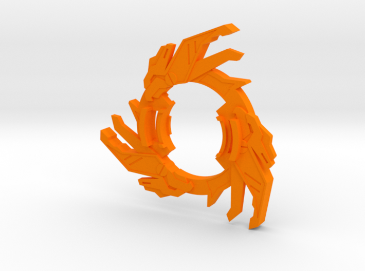 Bey Cyber Dranzer Attack Ring 3d printed