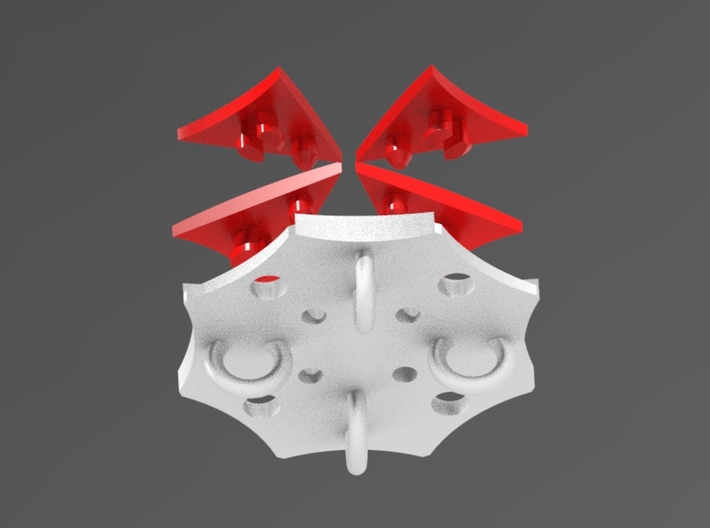 Umbrella - icon 3d printed 