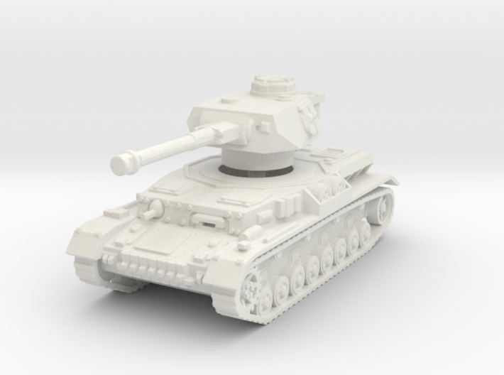 Panzer IV G 1/100 3d printed