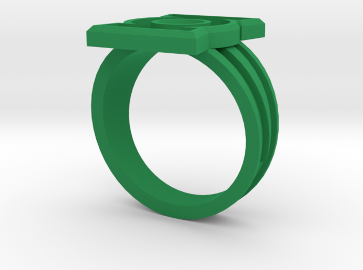 Custom Green Lantern Ring Size 14 3d printed 