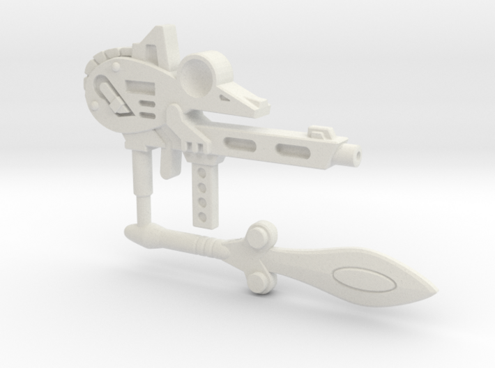 Battle Beast Mouse Weapons (3mm, 4mm, 5mm) 3d printed