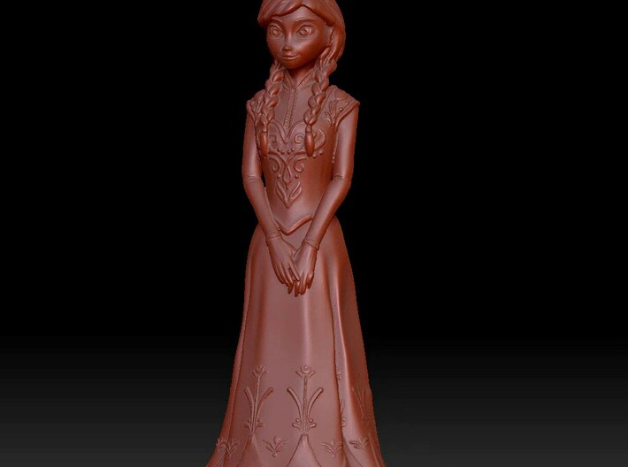 anna frozen 3d printed 