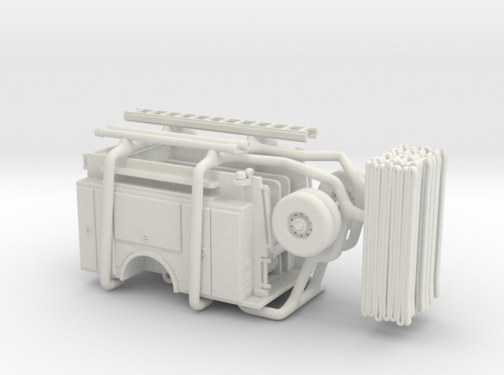 1/87 Spartan Engine Body Compartment Doors 3d printed