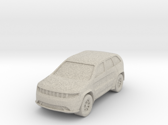 SUV at 1&quot;=8' Scale 3d printed