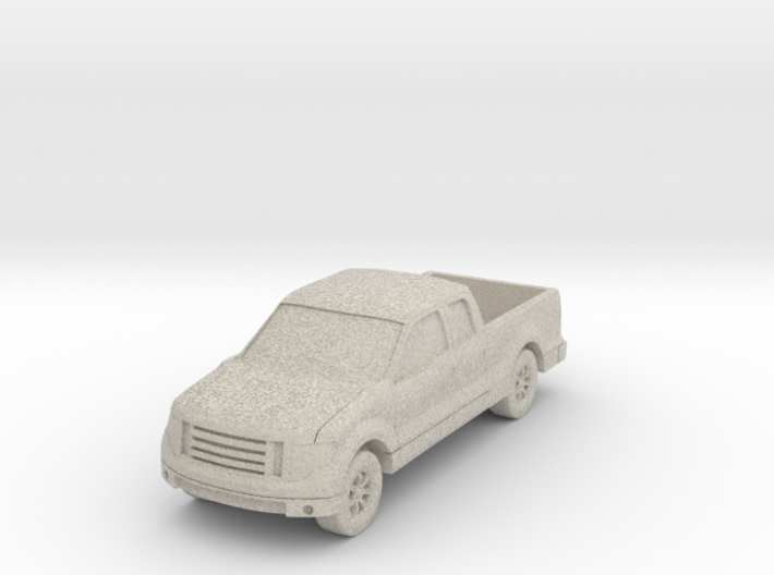 Truck at 1&quot;=8' Scale 3d printed