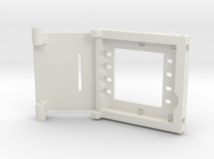 JaBird RC Dual Servo Plt. w Electronics Tray - SCX 3d printed