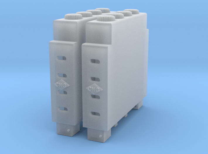 CNG Cab Guard 1-87 HO Scale 3d printed