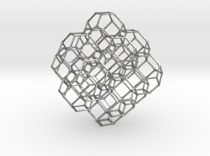 Truncated octahedral lattice 3d printed