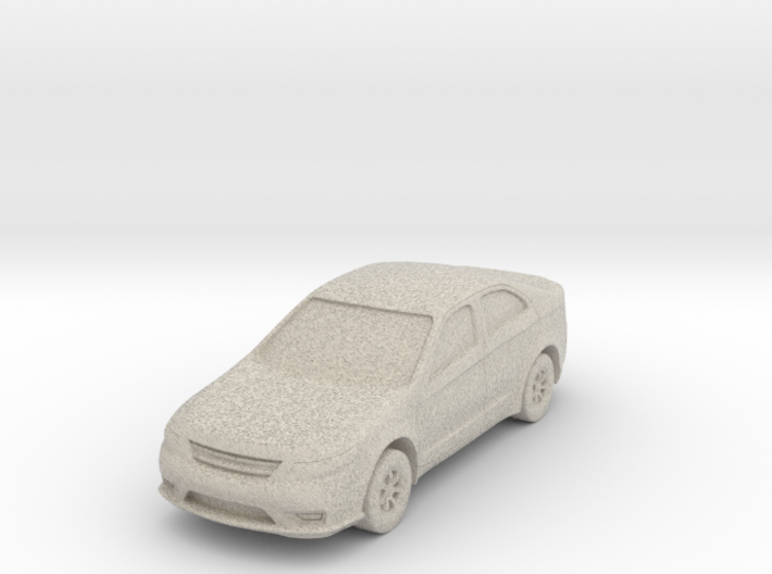 Car at 1&quot;=10' Scale 3d printed