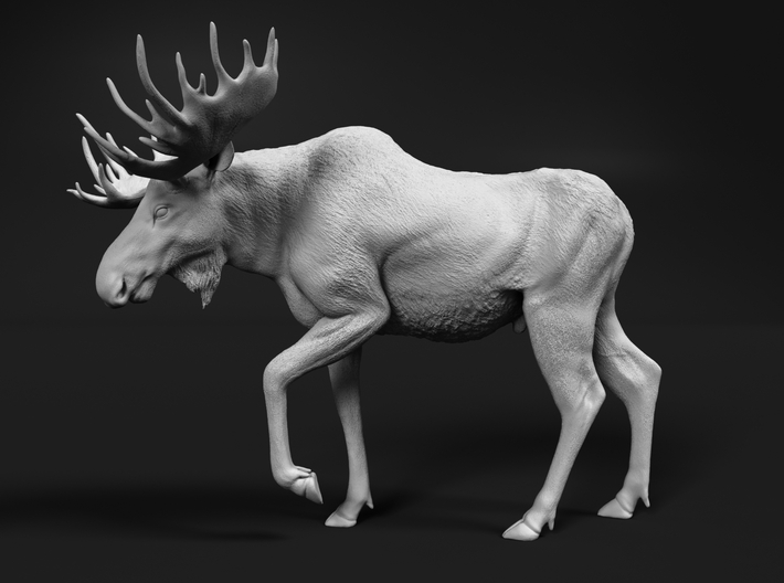 Moose 1:64 Walking Male 3d printed