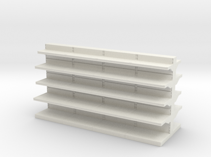 Grocery Shelf 01. 1:48 Scale 3d printed