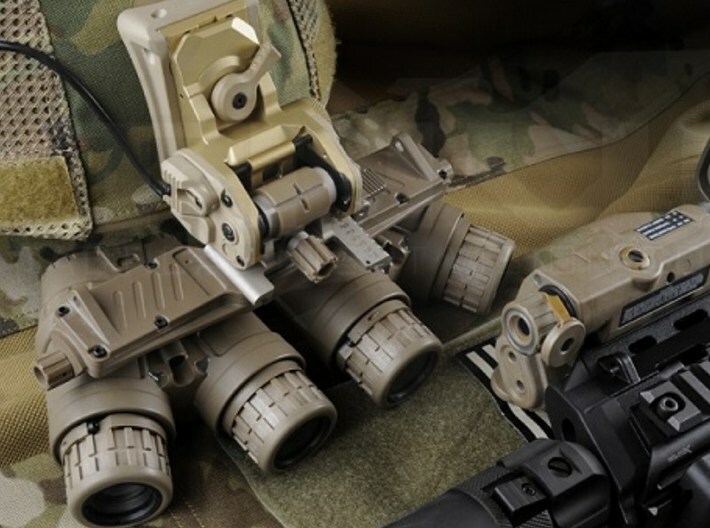 1/30 scale SOCOM NVG-18 night vision goggles x 3 3d printed 