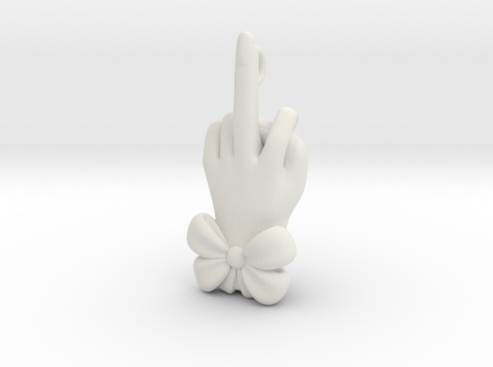 Cosplay Charm - Explicit Hand (style 2) 3d printed