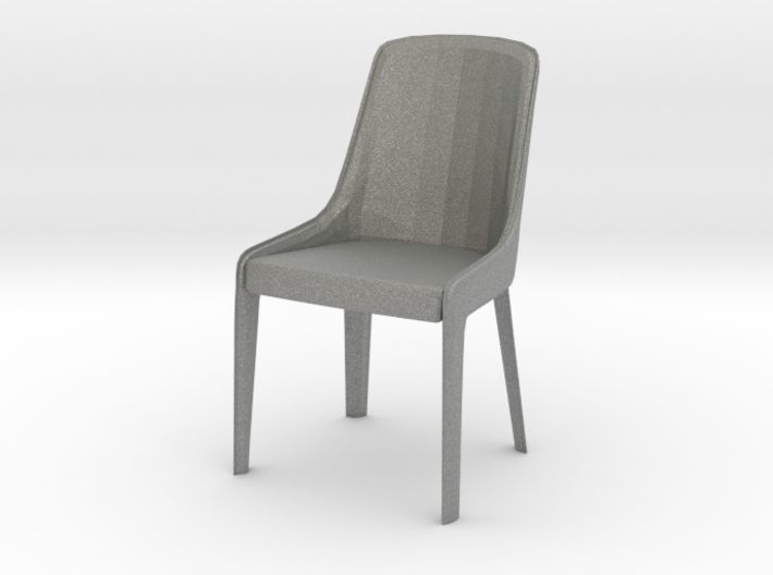 Modern Miniature 1:24 Chair 3d printed