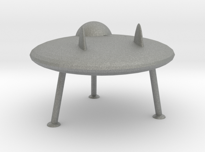 S Scale Flying Saucer 3d printed This is a render not a picture