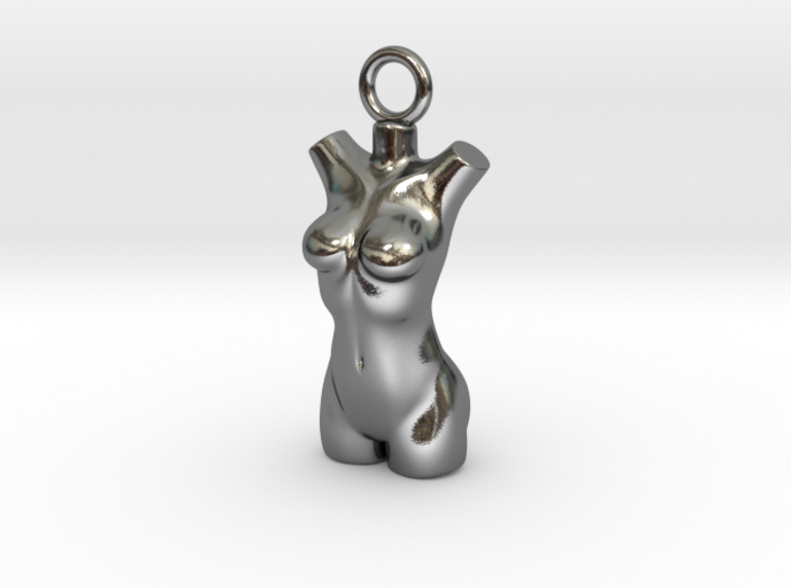 Cosplay Charm - Female Body 3d printed