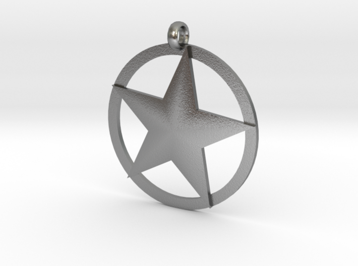 Star charm 3d printed