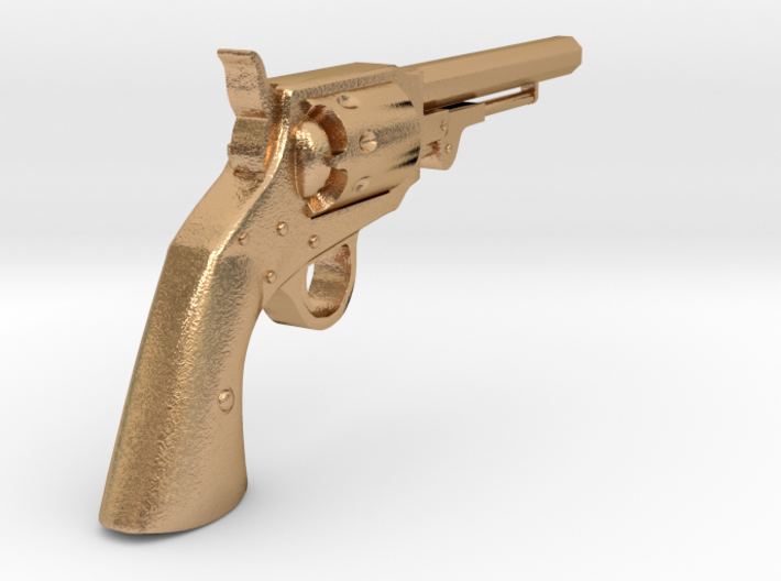 Ned Kelly Gang Colt 1851 Revolver 1:18 Scale 3d printed