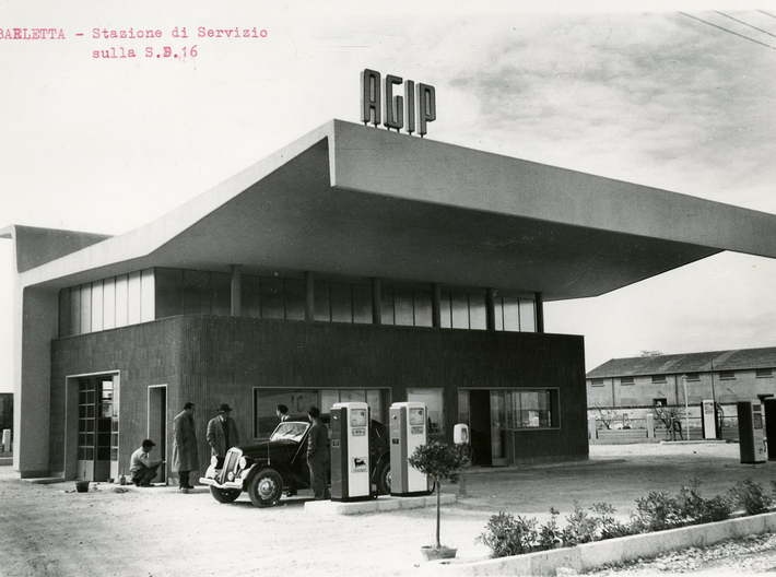 Z Scale Agip Stazione Di Servizio 1:220 3d printed Original Prototype