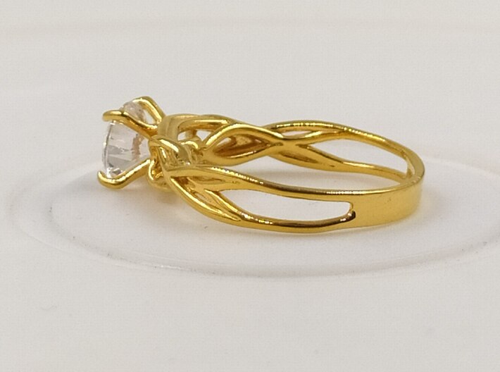 Lily - Wedding ring 3d printed 