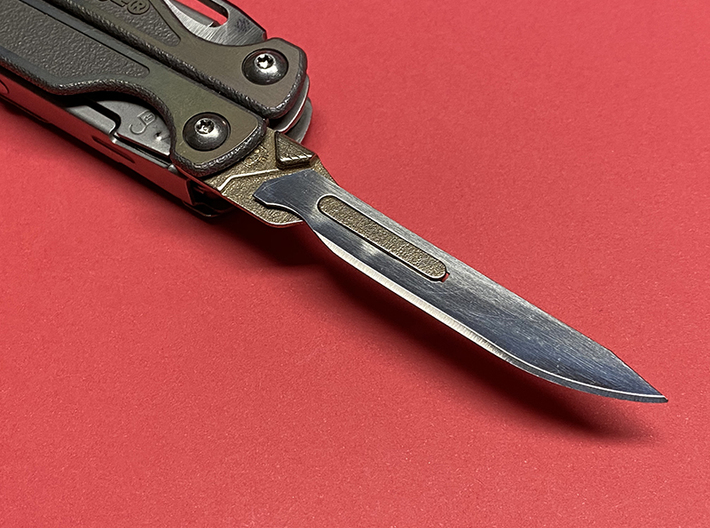 Leatherman Wave Left Hand No 4 Scalpel 3d printed 