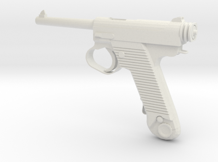 1/3 Scale Nambu Pistol 3d printed