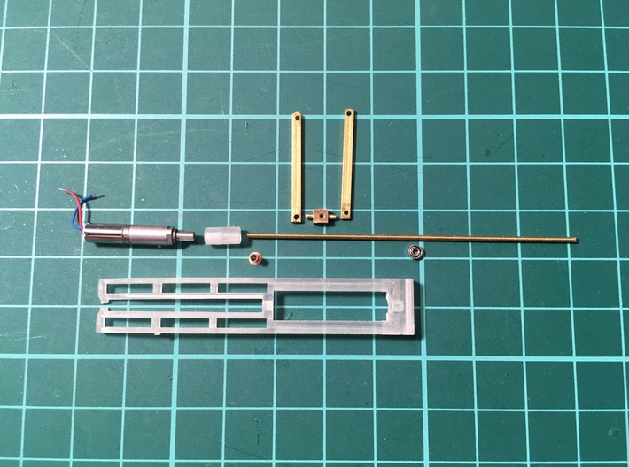 2 Stück Kipperrahmen mit Adapter 3d printed 