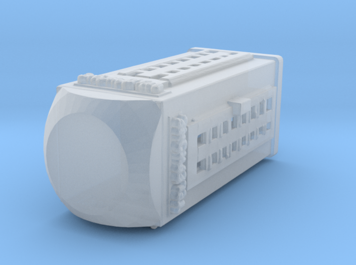 N Scale Telephone Booth 3d printed This is a render not a picture