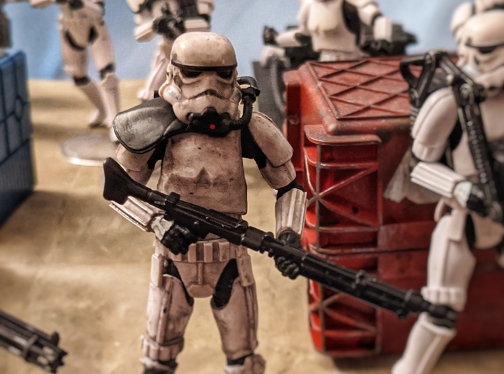 Imperial Magma Trooper Backpack 3.75 scale 3d printed 