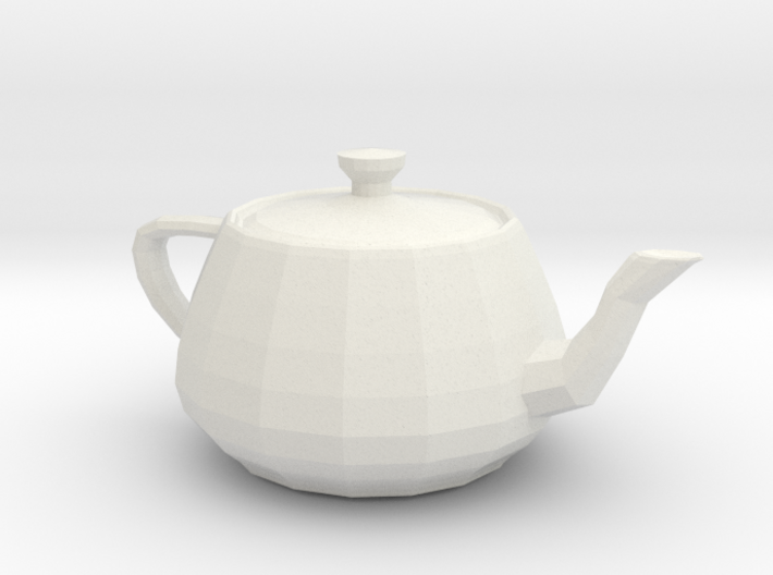 Utah teapot 3d 3d printed