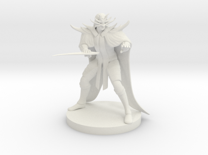 Ultiss the Cultist of Tiamat 3d printed 