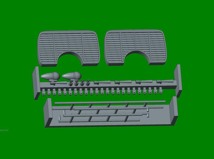 TB-1, G-1,detail set Exterior, MikroMir/ Amodel 3d printed