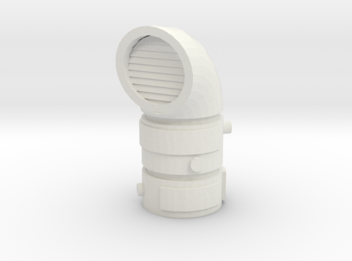 Pipeline Exhaust Vent 1/48 3d printed