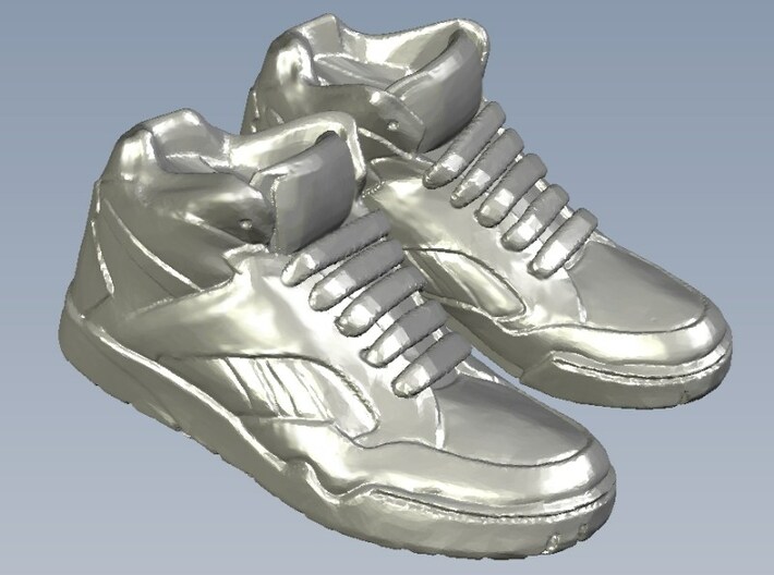 1/24 scale sneaker shoes A x 6 pairs 3d printed 