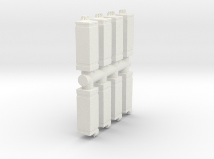 Drinking Fountain (x8) 1/76 3d printed