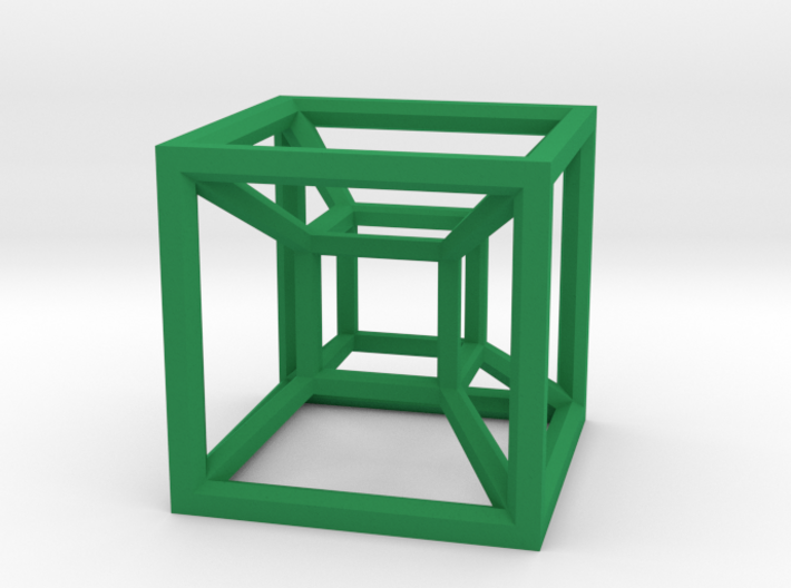 Hypercube A 3d printed