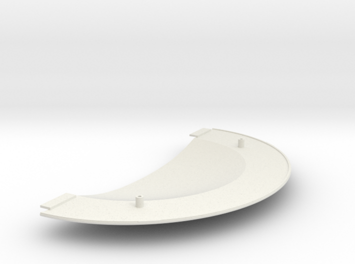 1/2500 Orion Class Front Lower Saucer Ultra-Detail 3d printed