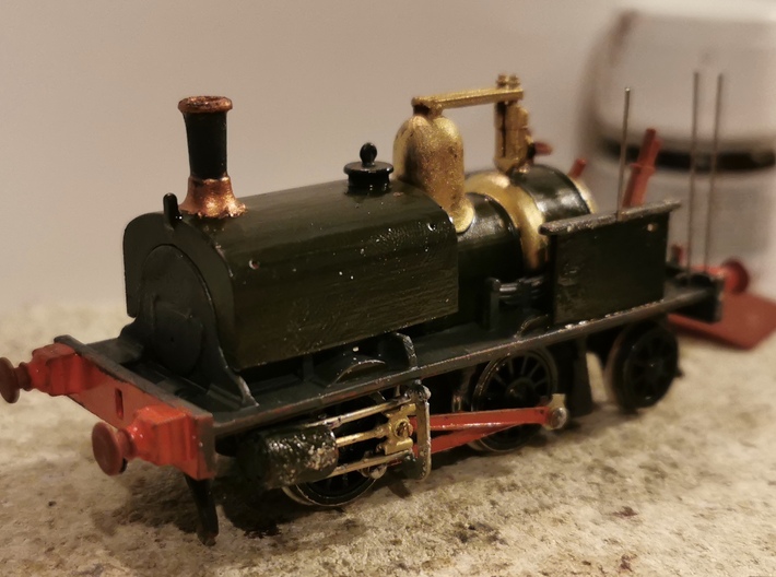 LBSCR Early Craven Tank #27 (0-4-2T) 3d printed 