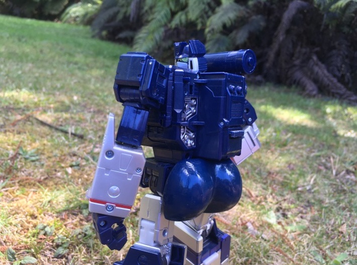 MP Soundwave upgrade kit (rear end edition) 3d printed 