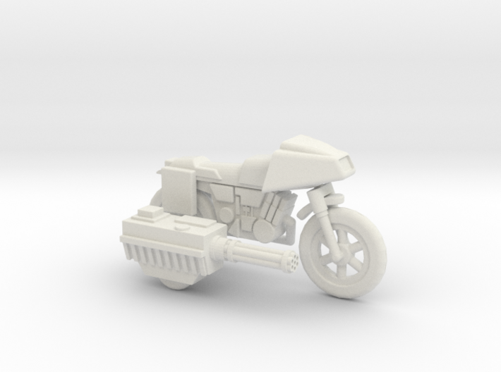 GV13 Armed SF Motorcycle (28mm) 3d printed