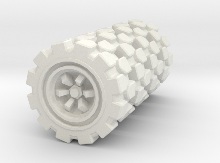 Wheel 4-Pack: 3x1,3 cm size 3d printed