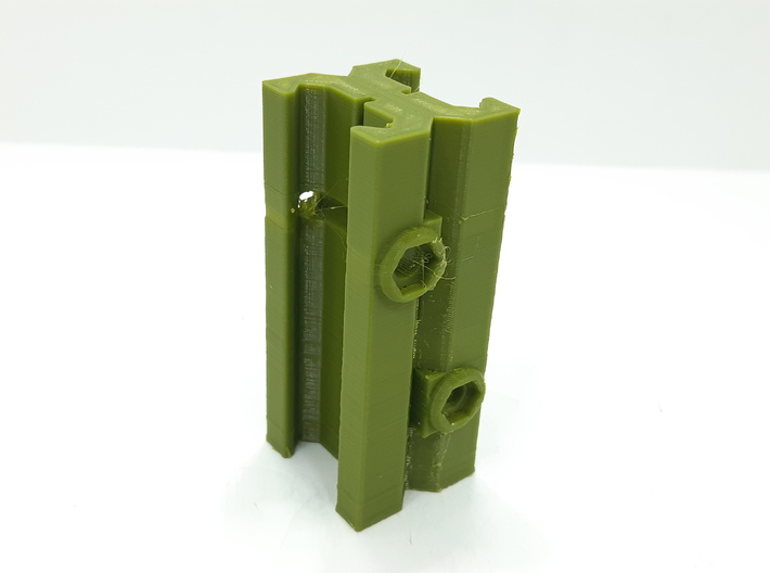 Female to Female Picatinny Mater/Adapter/Converter 3d printed 