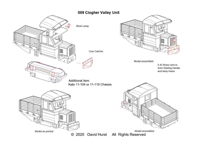 009 Clogher Valley Unit 3d printed 