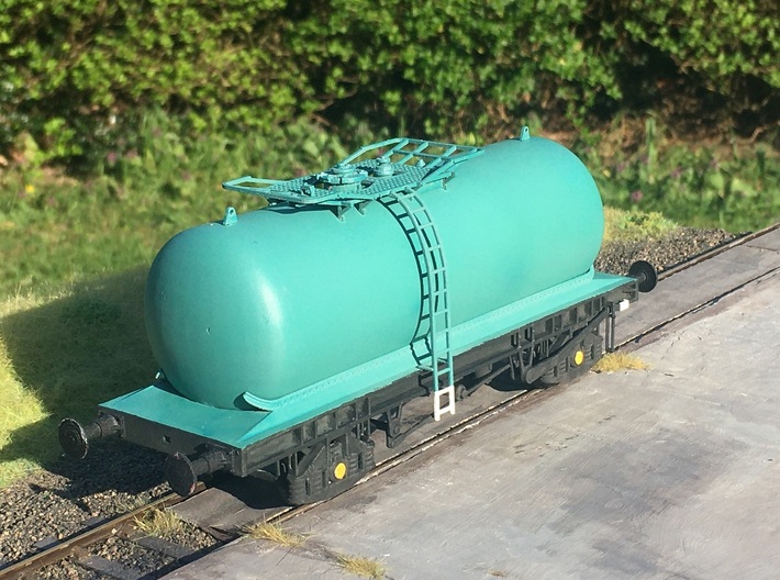 7mm TUB Phosphoric acid tank chassis 3d printed 