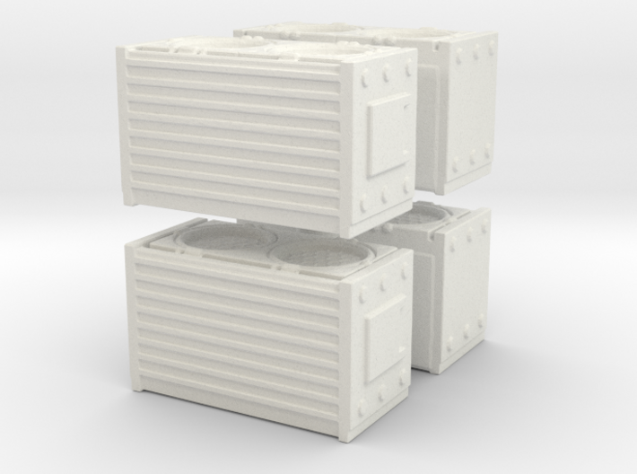 HEPA Air Filtration Unit (x4) 1/100 3d printed