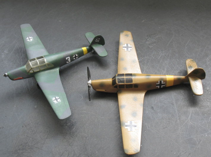 Messerschmitt Bf 108 Taifun 3d printed 