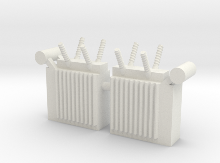 Power Substation (x2) 1/100 3d printed