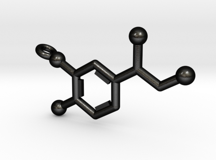 Norepinephrine Molecule Keychain 3d printed