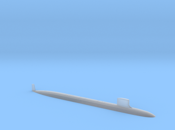 USS Virginia 1:1250 3d printed