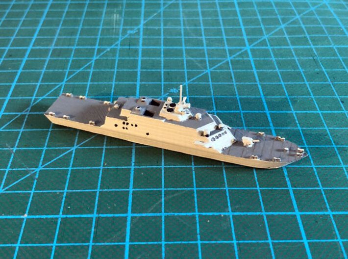 USS Freedom 1:1250 3d printed 
